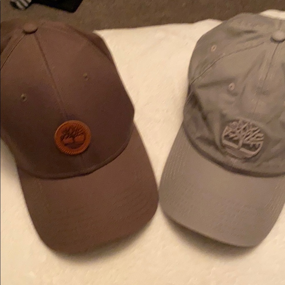 2 Timberland hats